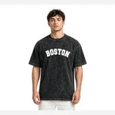 تیشرت سنگشور گرم بالا BOSTON مدل قواره دار سایز بزرگ