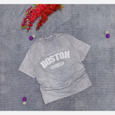 تیشرت سنگشور گرم بالا BOSTON مدل قواره دار سایز بزرگ