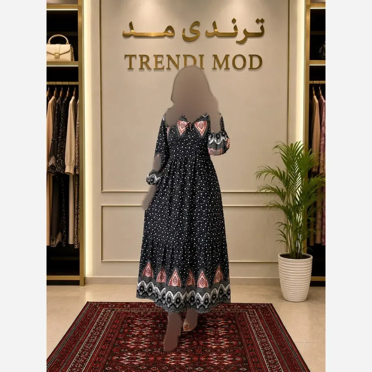 ساحلی نخی طرح توپ توپی فری سایز نرم و راحت