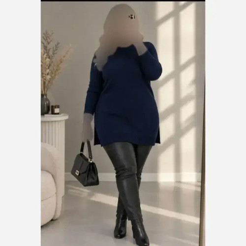 تونیک بافت زنانه نخ ترک ضد حساسیت سایز 38 تا 48