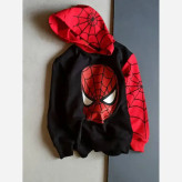 هودی اسپایدرمن دورس پنبه با شلوار گلکسی سایز 40 تا 55
