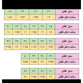 کفش اسپرت مردانه نیوبالانس 1064 سایز بزرگ 45 تا 48 رنگ سفید مشکی
